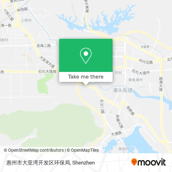 惠州市大亚湾开发区环保局 map