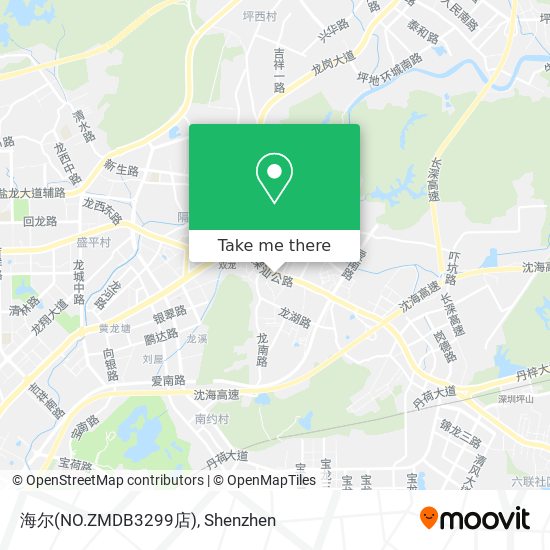 海尔(NO.ZMDB3299店) map