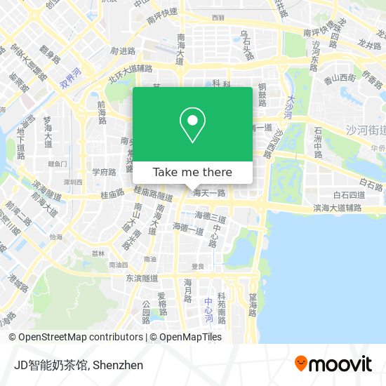 JD智能奶茶馆 map