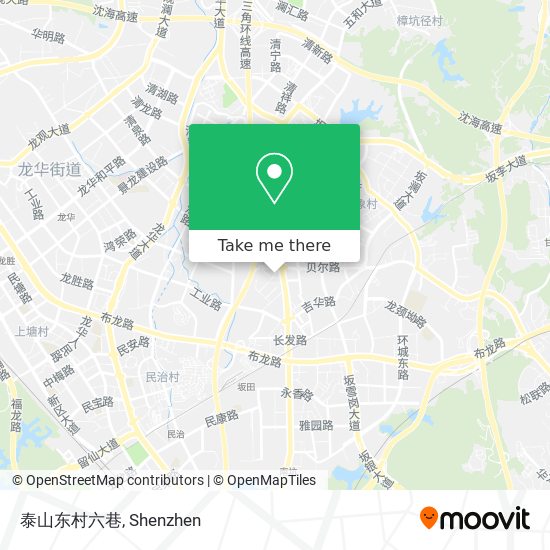 泰山东村六巷 map
