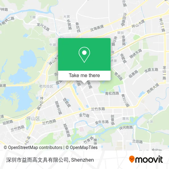 深圳市益而高文具有限公司 map