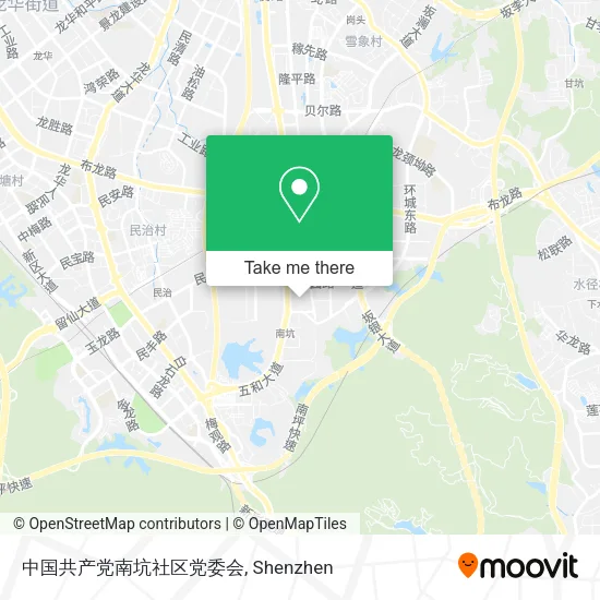 中国共产党南坑社区党委会 map