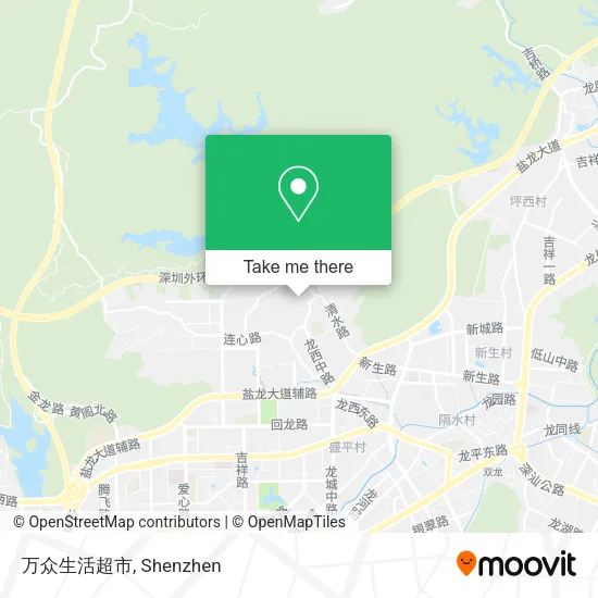 万众生活超市 map
