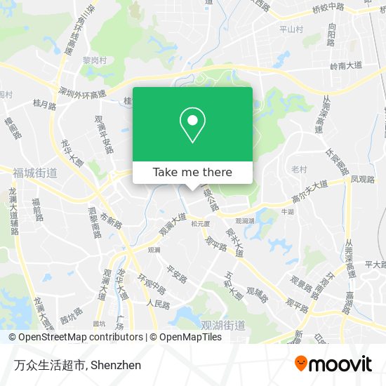 万众生活超市 map