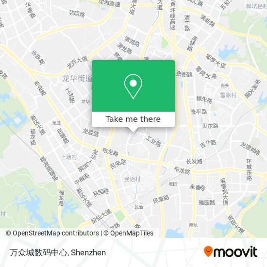 万众城数码中心 map