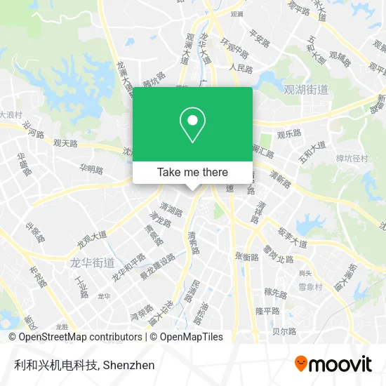 利和兴机电科技 map