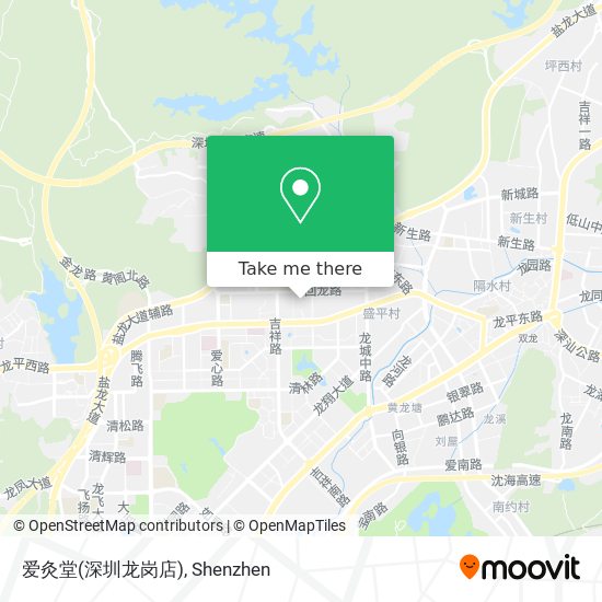 爱灸堂(深圳龙岗店) map
