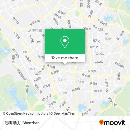澎湃动力 map