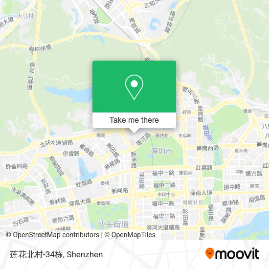 莲花北村-34栋 map