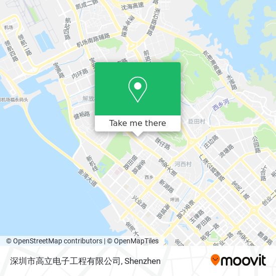 深圳市高立电子工程有限公司 map