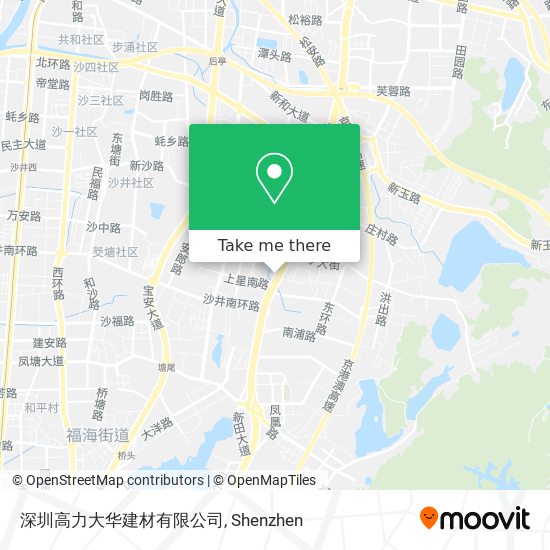 深圳高力大华建材有限公司 map