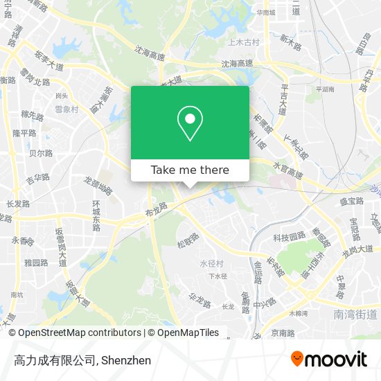 高力成有限公司 map