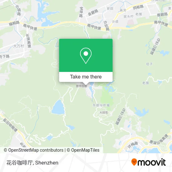 花谷咖啡厅 map
