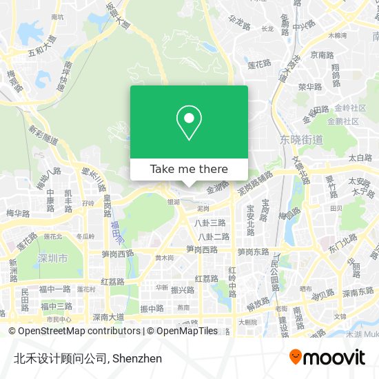 北禾设计顾问公司 map