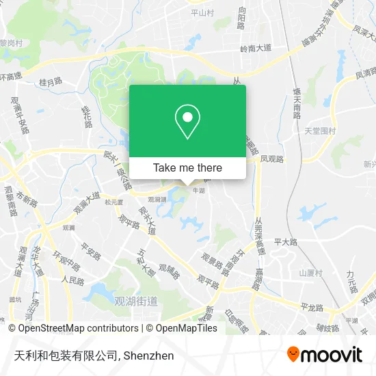 天利和包装有限公司 map