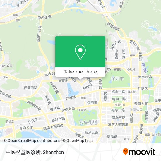 中医坐堂医诊所 map