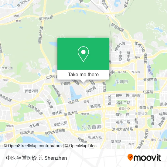 中医坐堂医诊所 map