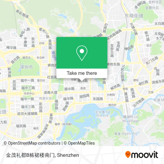 金茂礼都B栋裙楼南门 map