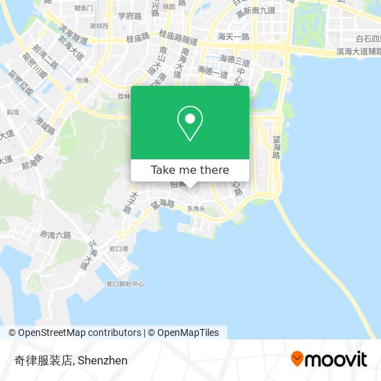 奇律服装店 map