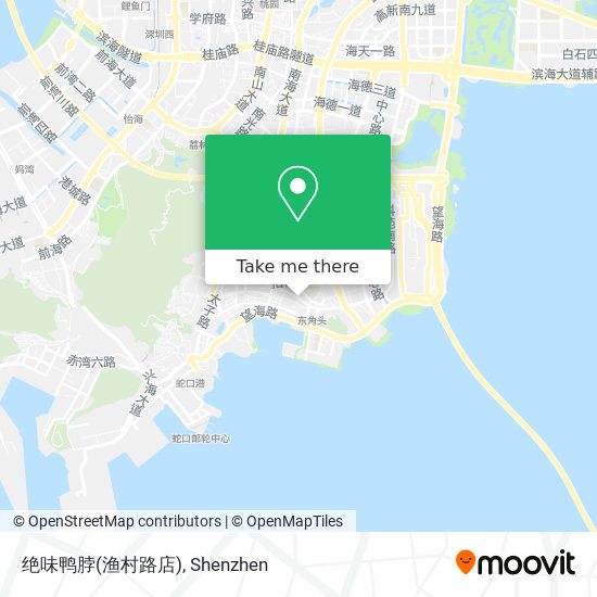 绝味鸭脖(渔村路店) map