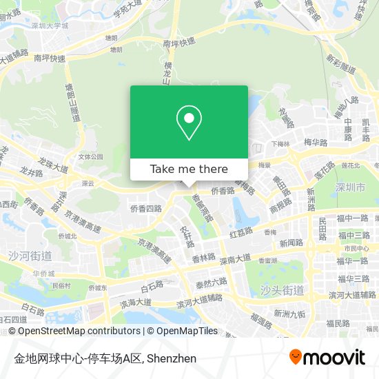 金地网球中心-停车场A区 map