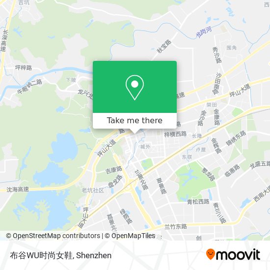 布谷WU时尚女鞋 map