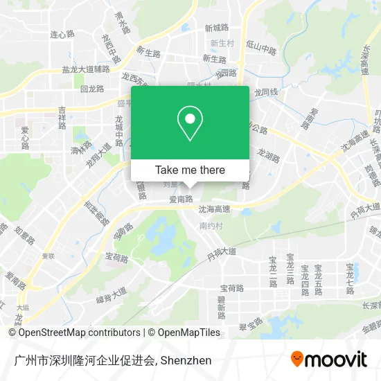 广州市深圳隆河企业促进会 map