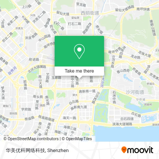 华美优科网络科技 map