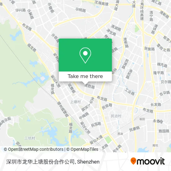 深圳市龙华上塘股份合作公司 map