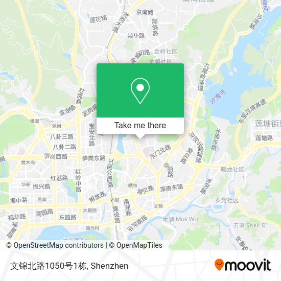 文锦北路1050号1栋 map