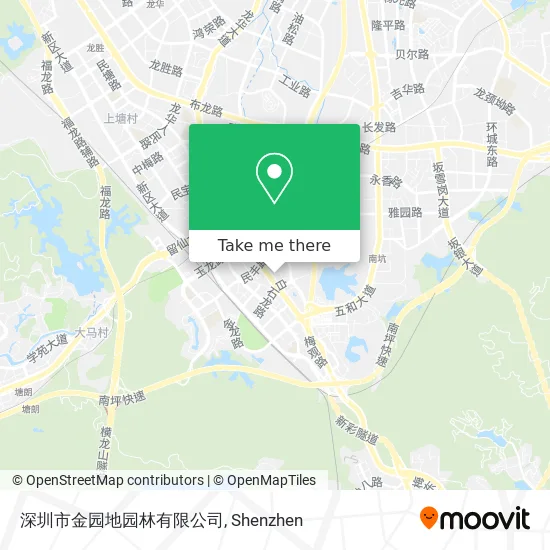 深圳市金园地园林有限公司 map