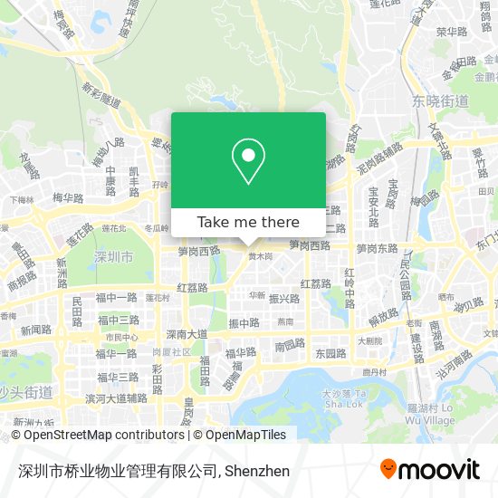 深圳市桥业物业管理有限公司 map