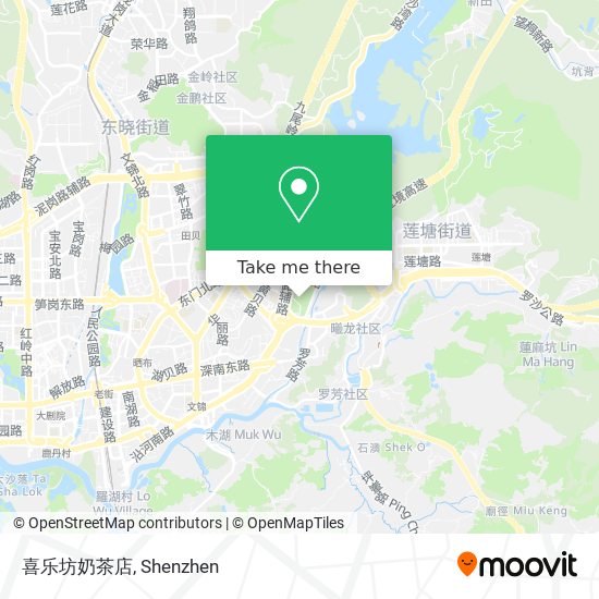 喜乐坊奶茶店 map