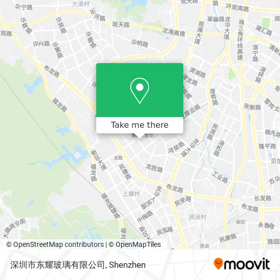 深圳市东耀玻璃有限公司 map