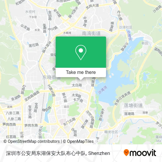 深圳市公安局东湖保安大队布心中队 map