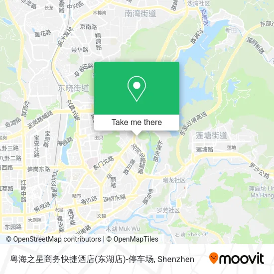 粤海之星商务快捷酒店(东湖店)-停车场 map