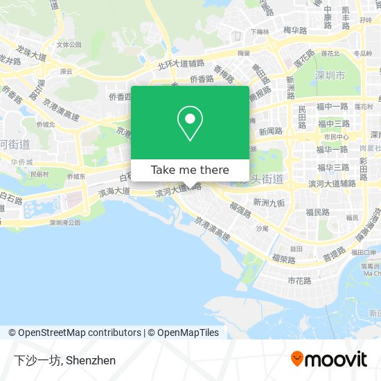 下沙一坊 map