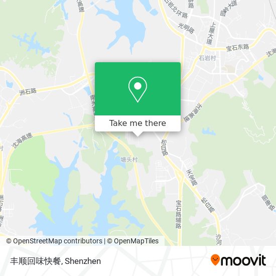 丰顺回味快餐 map