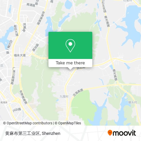 黄麻布第三工业区 map