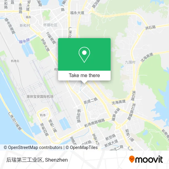 后瑞第三工业区 map