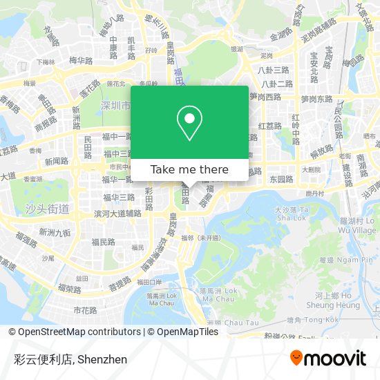 彩云便利店 map