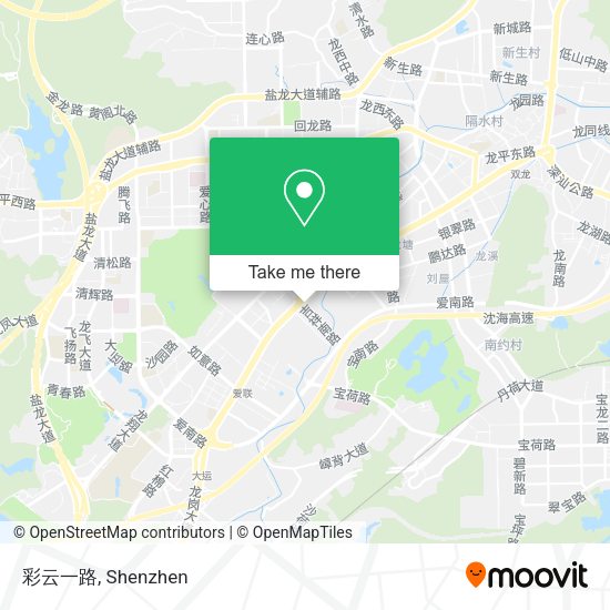 彩云一路 map
