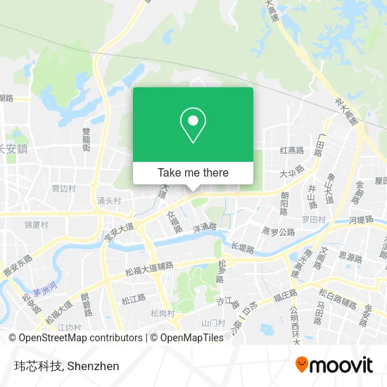 玮芯科技 map