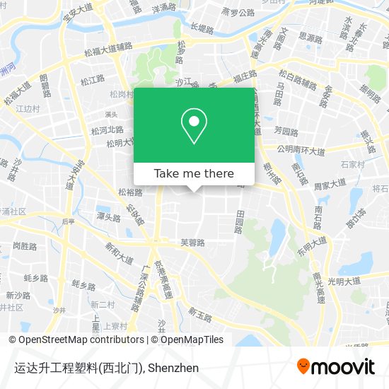 运达升工程塑料(西北门) map