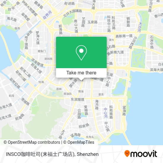 INSCO咖啡吐司(来福士广场店) map