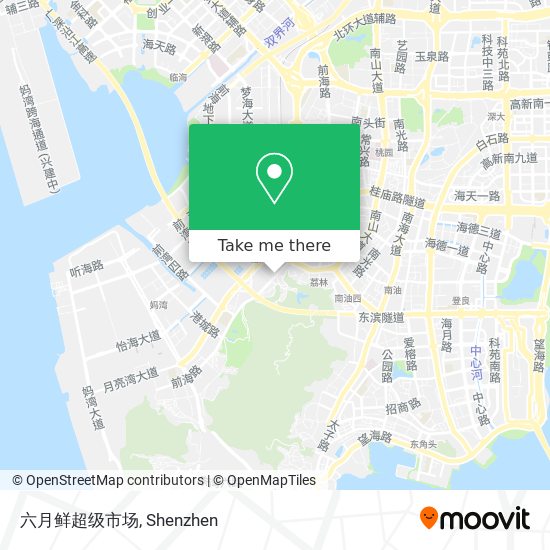 六月鲜超级市场 map