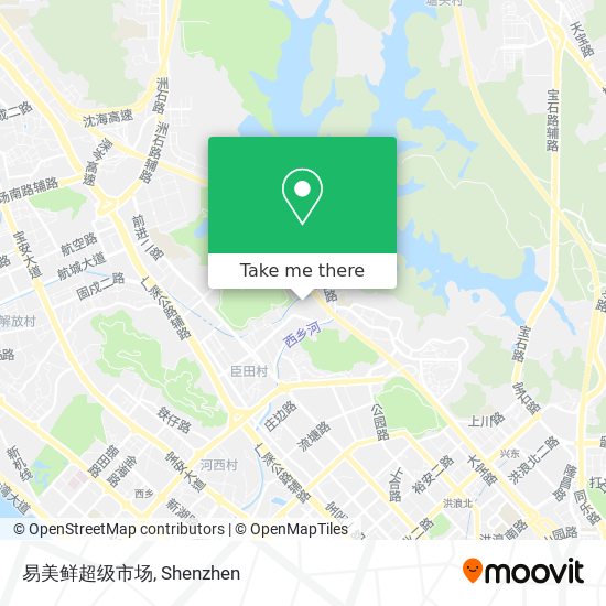 易美鲜超级市场 map