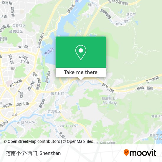 莲南小学-西门 map