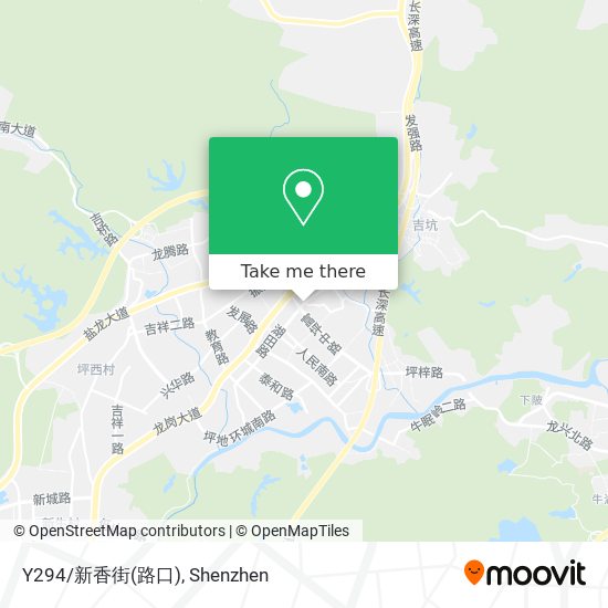 Y294/新香街(路口) map