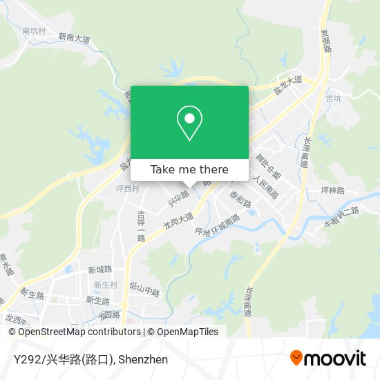 Y292/兴华路(路口) map